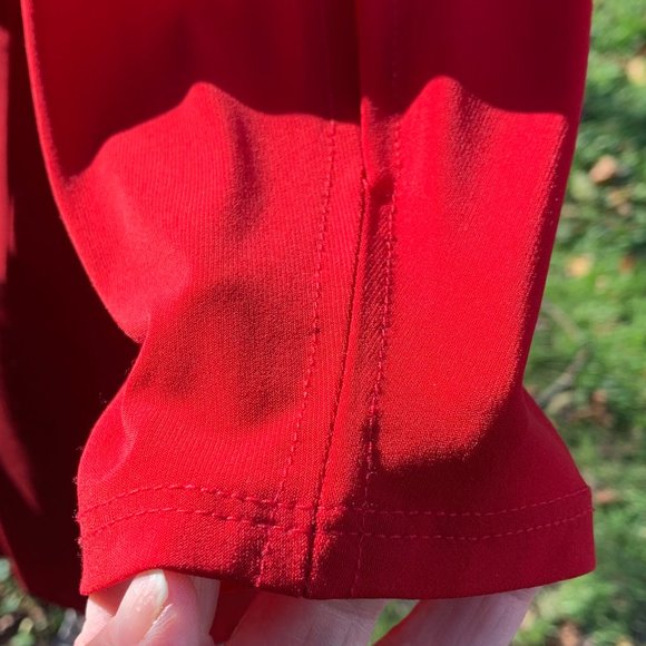 For Valentine's Day?    Red Body-Skimming Dress - Picture 10 of 13